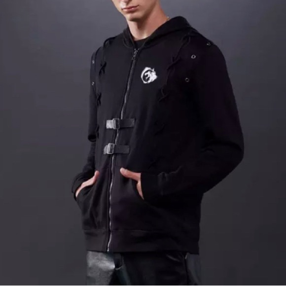 The Witcher Geralt Sword Hoodie, Black Men’s Size M by Hot Topic - Picture 2 of 6